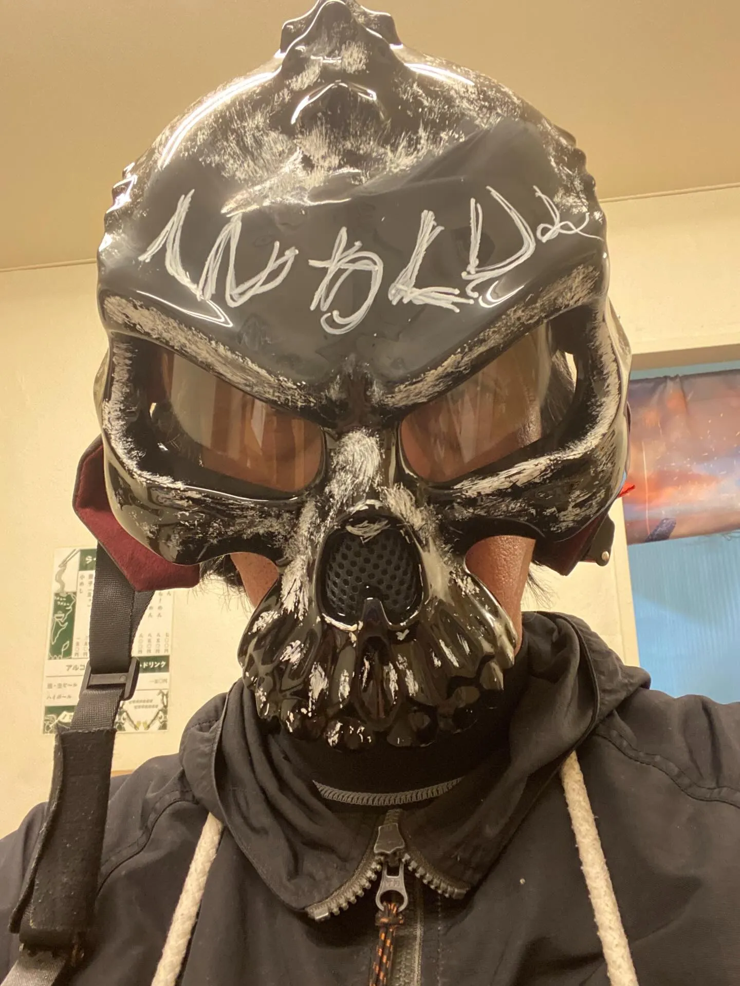 明日からコレで接客でしょうか…？(￣▽￣;)